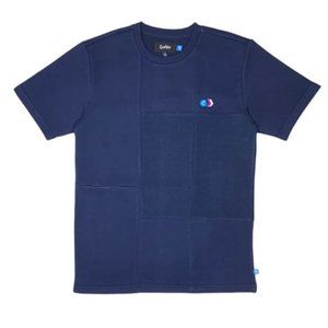 Cookies Back To Back French Terry SS Paneled Knit (Navy) 1565K6802